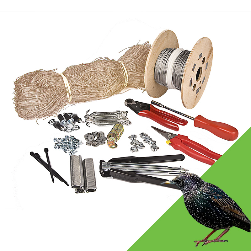 28mm Starling Netting Kit Complete For Cladding 10m x 10m